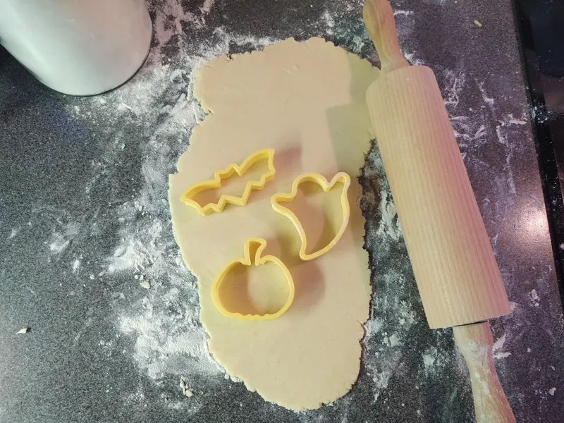 Halloween Cookie Cutters - Ghost, Bat & Pumpkin