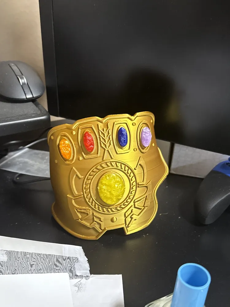 Wearable Thanos Infinity Gauntlet - Free 3D Print Model - MakerWorld