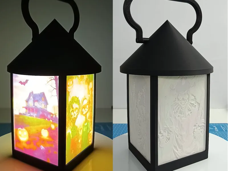 Universal Lantern for Color Lithophanes
