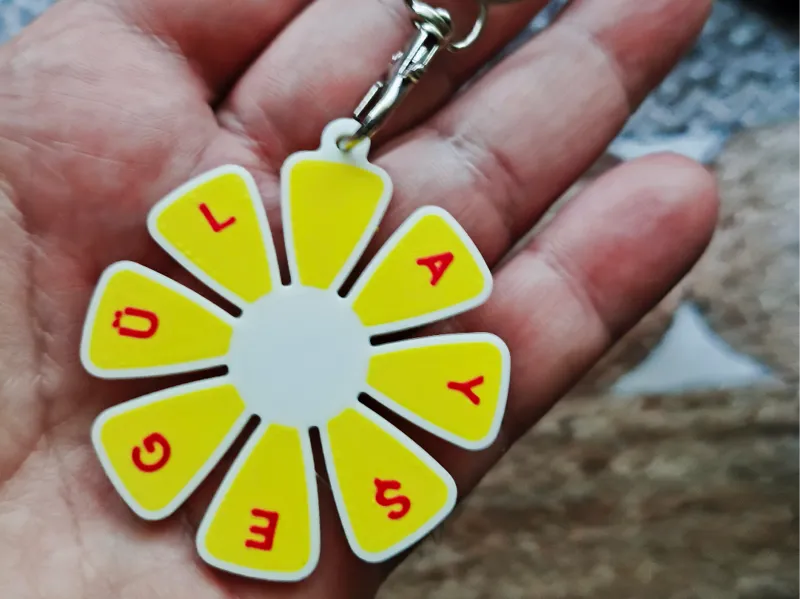 Flower Keychain