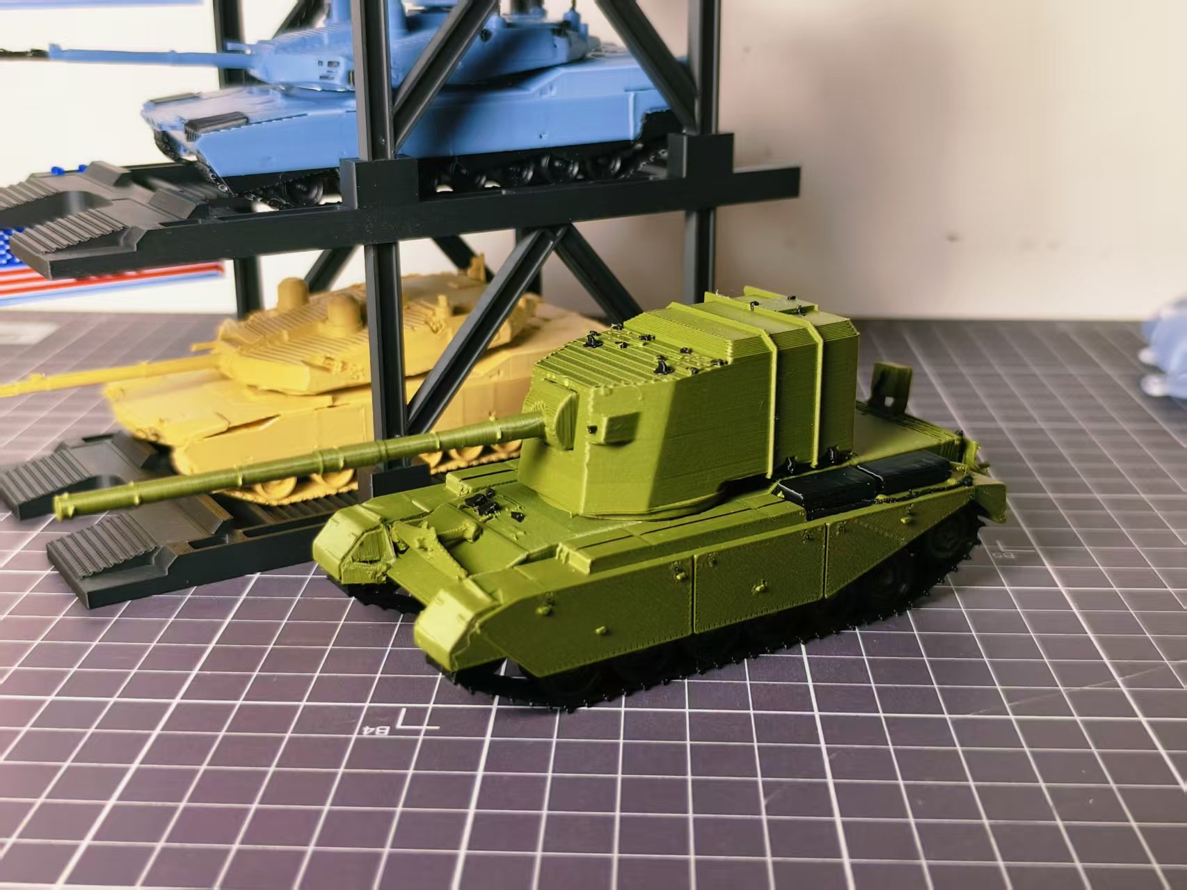 FV4005 1:72 TANK - Free 3D Print Model - MakerWorld