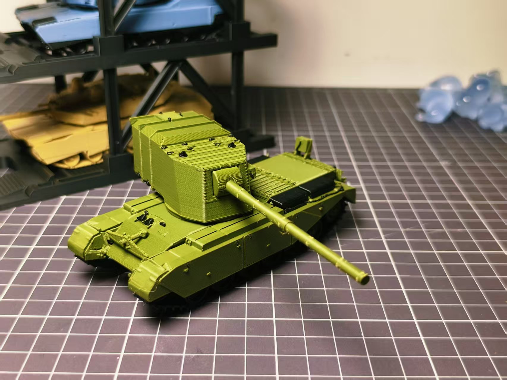 FV4005 1:72 TANK - Free 3D Print Model - MakerWorld