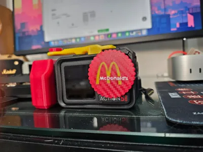 DJI action5 pro McDonald's lens cap