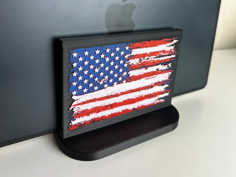 USA inspired Laptop Holder