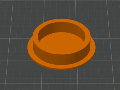 Blanking plate for the pellet stove exhaust hole