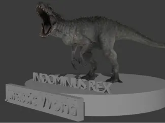 Indominus Rex (Jurassic World) Statue