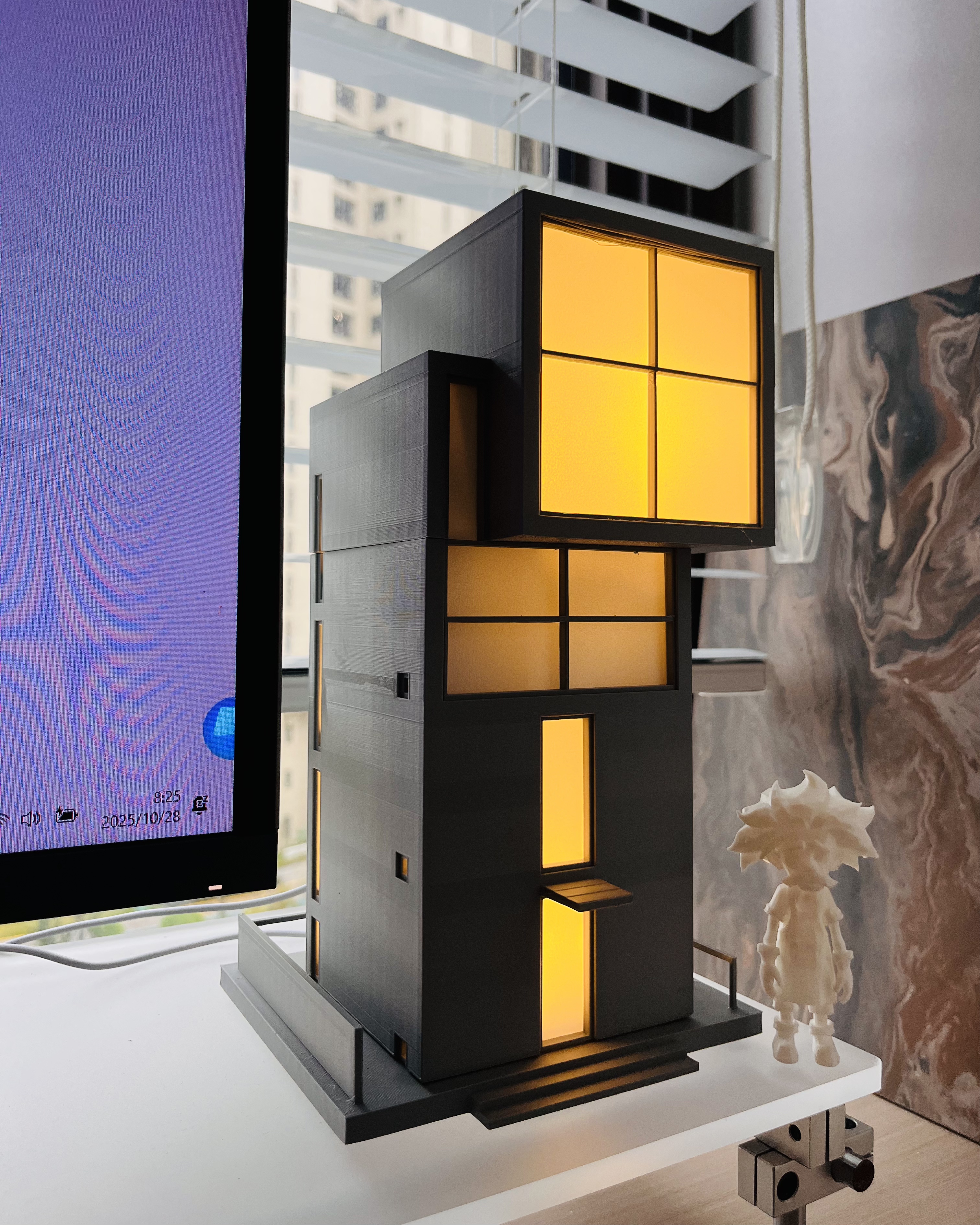 ーーーーーtadao 1229. ーーーーー Row House in Sumiyoshi/Tadao Ando - Free 3D Print Model - MakerWorld