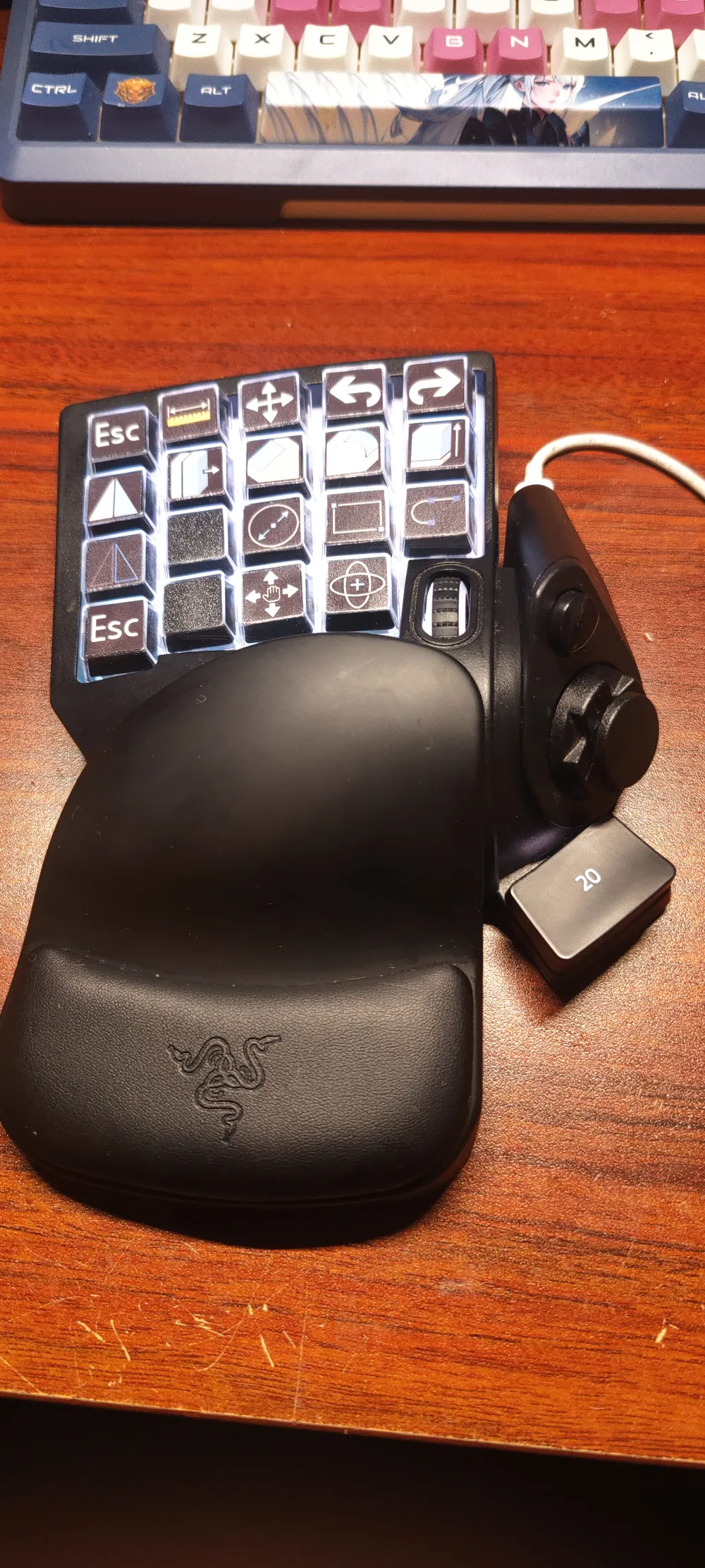 Icons For Razor Keyboard Blank Keycaps for Razer Tartarus V2 Custom icons - Free 3D Print Model ...