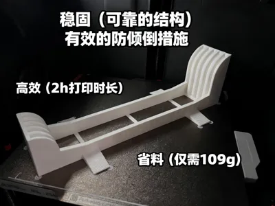 PEI Plate Holder: Stable, Material-saving, Short Print Time, Drainable