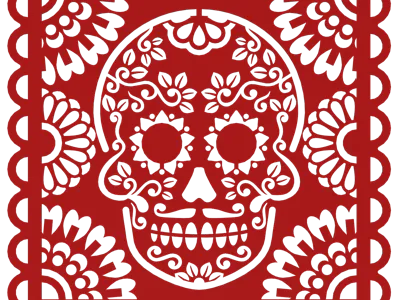Day of the Dead Papel Picado