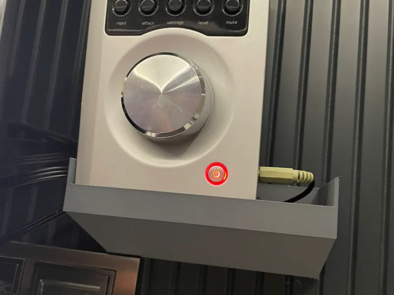 logi desktop remote control wall fixing bracket