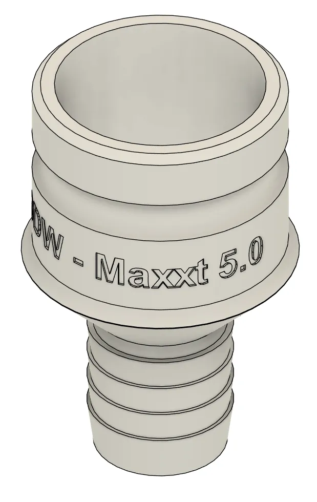 Maxxt 5.0 grinder - SHOPVAC CAMLOCK adapter - 3DW