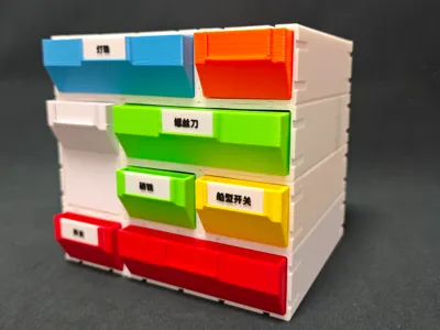 Stackable Drawer Storage Box (Small A1 mini printable)