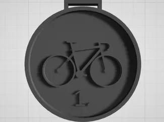 Cycling medal
