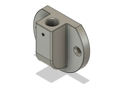 Mic arm wall mount