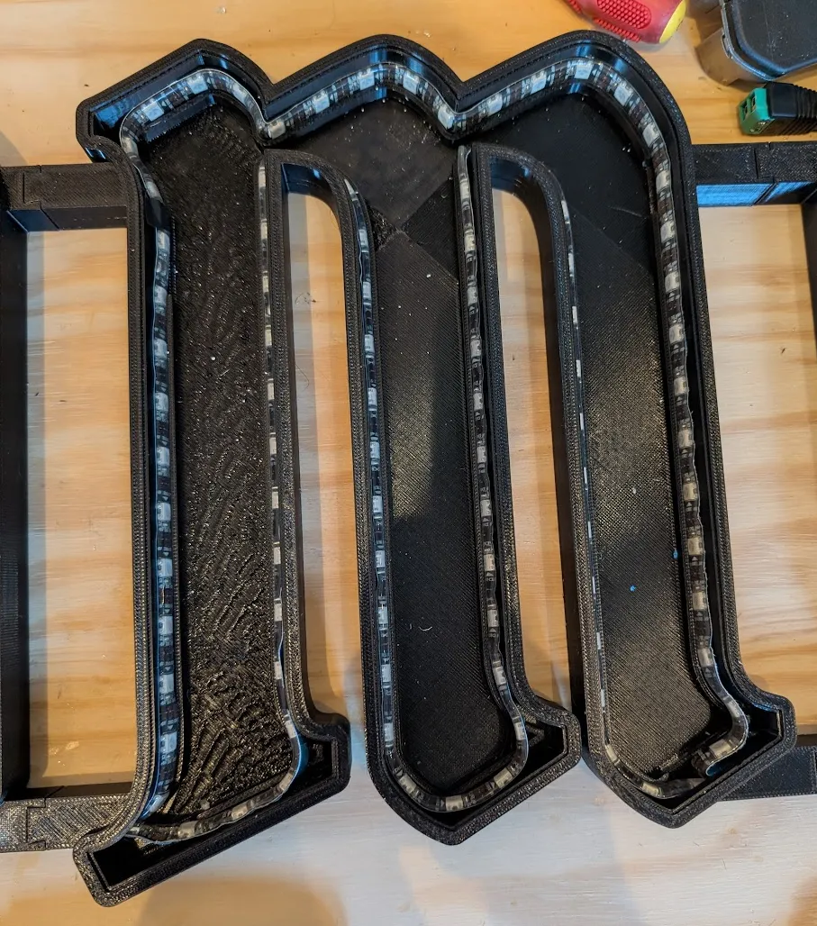 The Ultimate Parametric LED Sign Generator - Free 3D Print Model ...