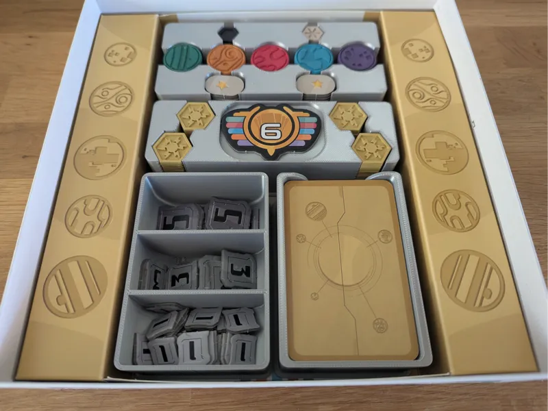 Zenith boardgame inserts