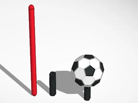 Dummy 13 Soccerball and lightsaber