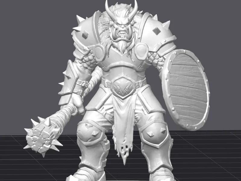 Orc Miniature Collection - Model 1-10