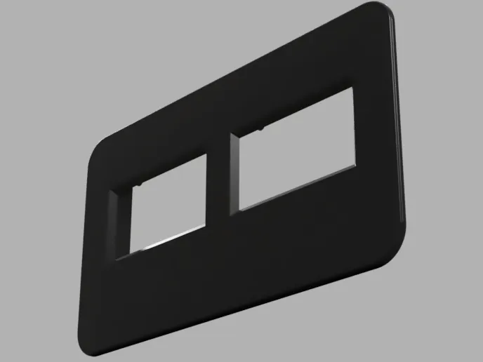 SSD1306 Dual Faceplate