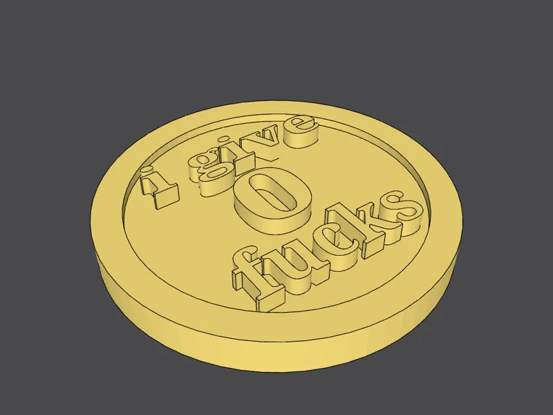 I give 0 fucks coin