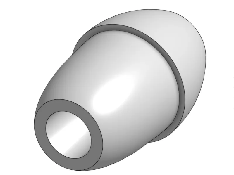 Bathroom Pull Knob/cord end