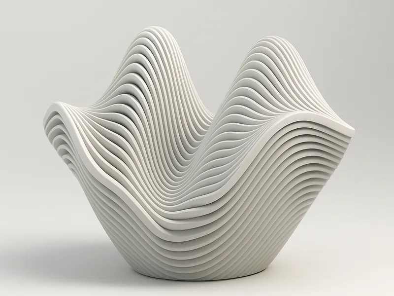 Sound wave decoration