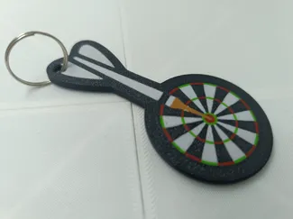 Darts Keychain