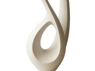 The Flow – Minimalist Modern Desk Sculpture