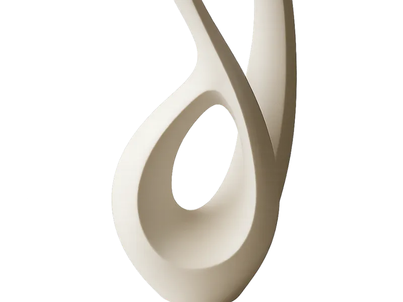 The Flow – Minimalist Modern Desk Sculpture