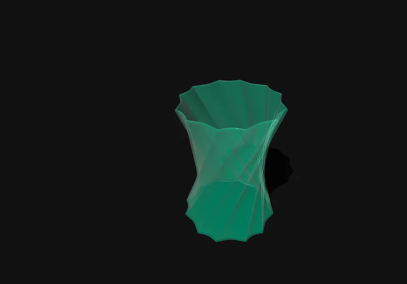 Twisted spiral vase ? vase mode