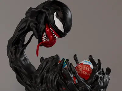 Amazing Venom Candy Bowl – Perfect for Halloween