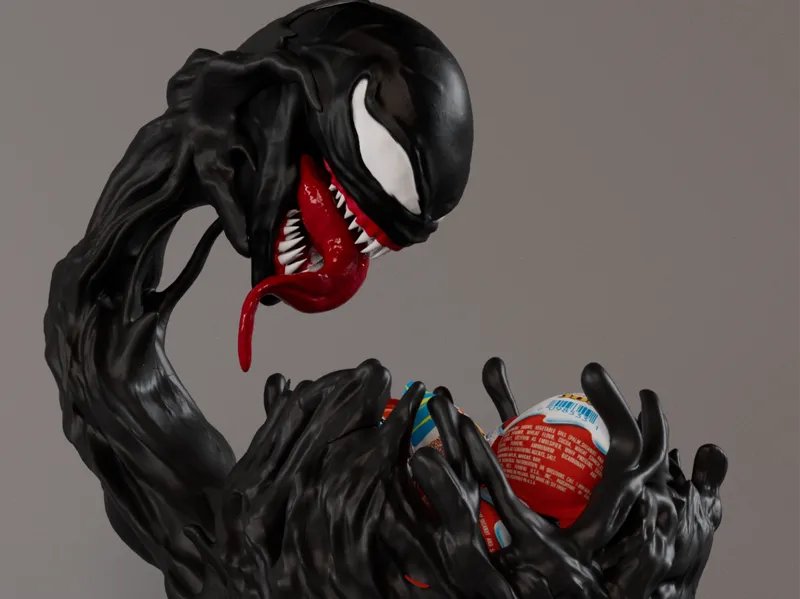 Amazing Venom Candy Bowl – Perfect for Halloween