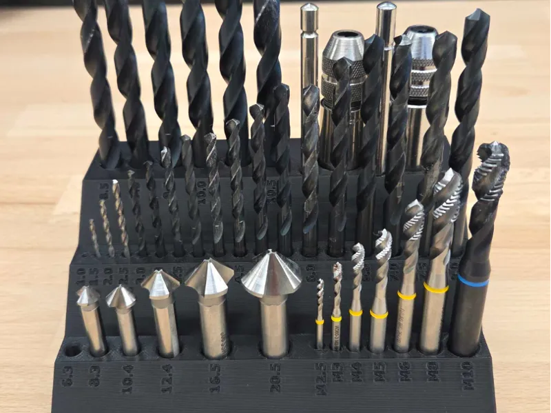 Drill Bit Organizer