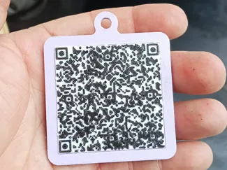 CHAVEIRO QR-CODE