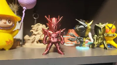 Chibi Kamen Rider - Model 4 - Free 3D Print Model - MakerWorld
