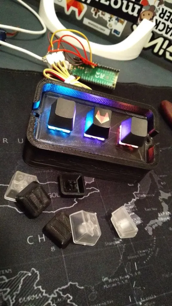 3 keys mech keyboard