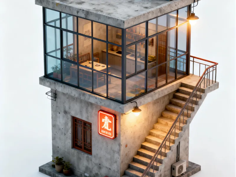 平房小屋 一体打印 a1mini适用