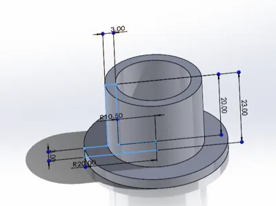Candle Holder 21mm