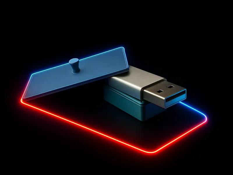 USB-STICK AUFBEWAHRUNGS BOX