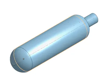 Co2 blank cartridge