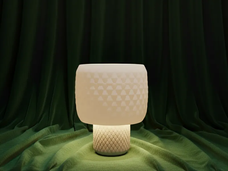 parametric table lamp