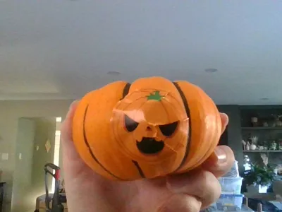 mesh pumpkin lantern