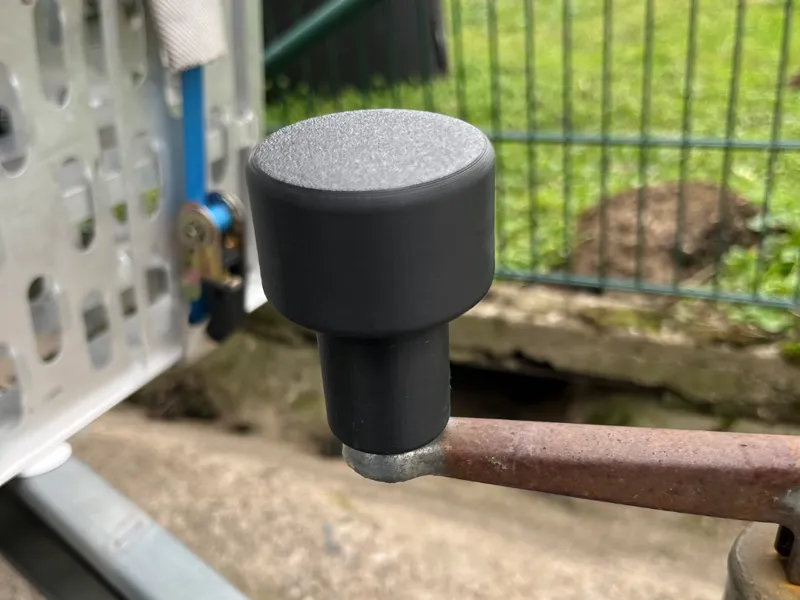 Anhänger Stützradknauf