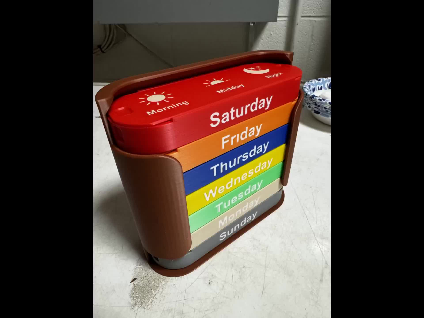 Pill Box Organizer 