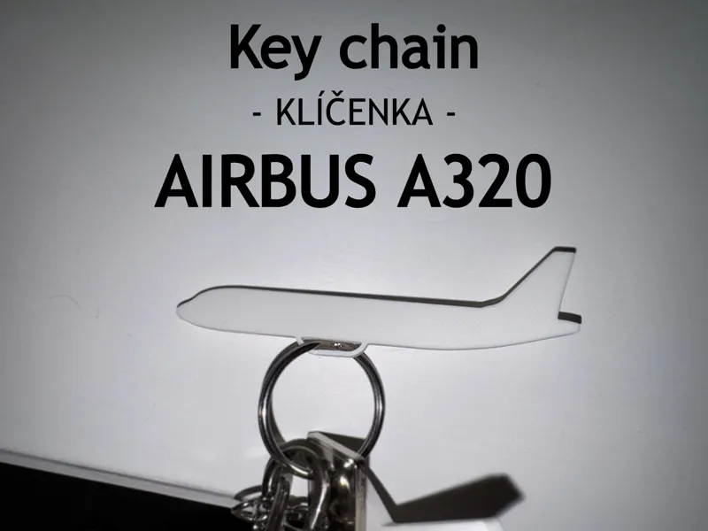 Key chain - AIRBUS A320