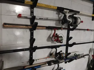 "K" rod holder