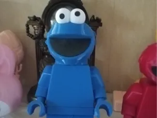 Cookie Monster Giant Minifig No AMS
