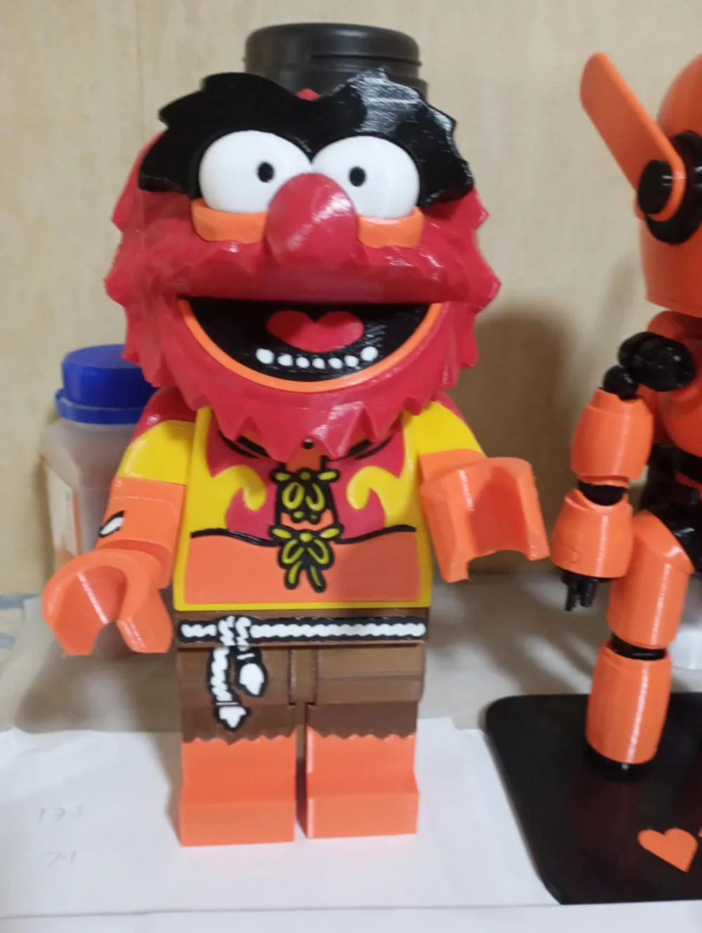 Animal Muppets Giant Minifig - Free 3D Print Model - MakerWorld