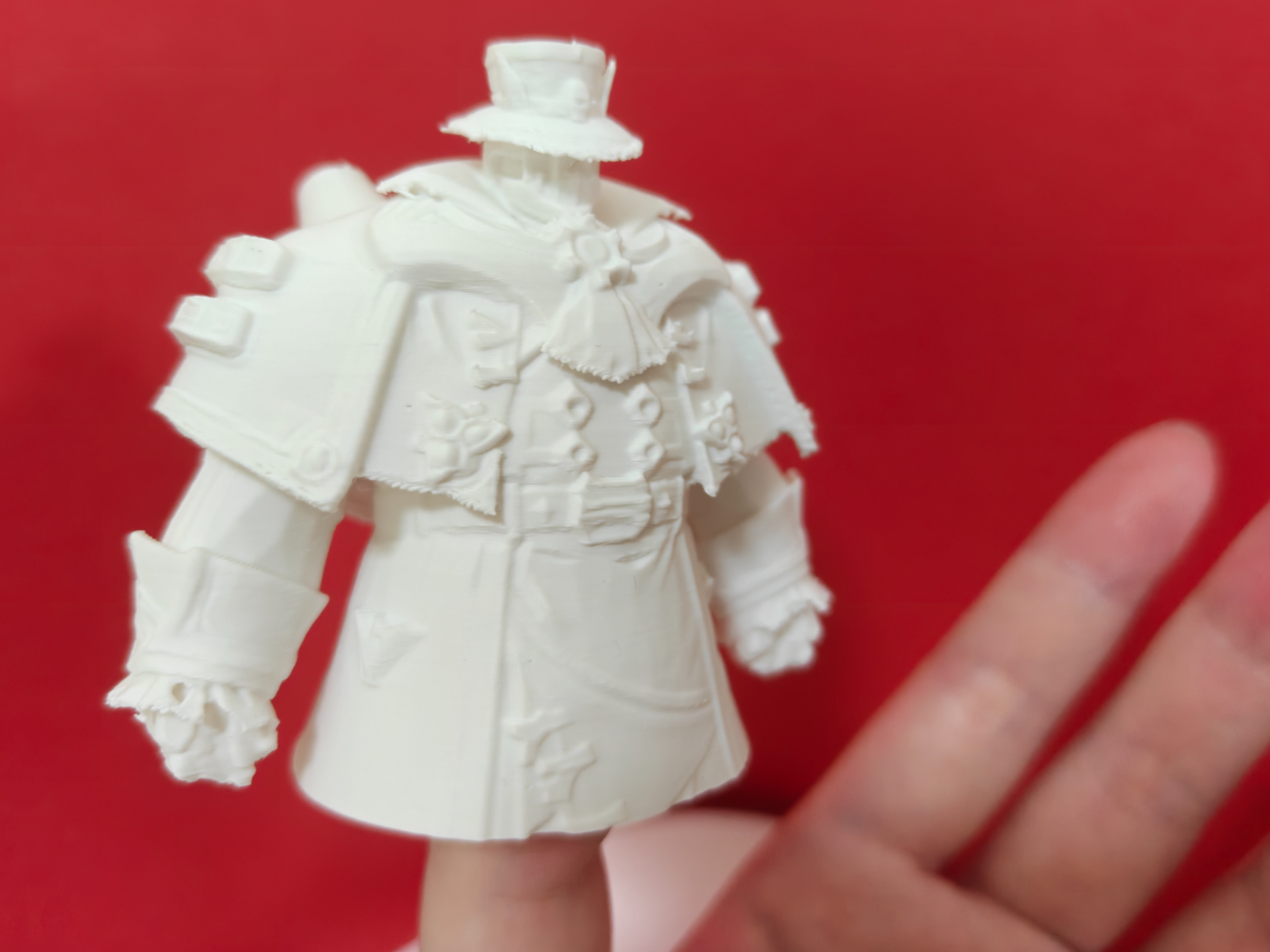 3Dプリント 【原神】指人形 - ファトゥス執行官【傀儡】のプロンニア 